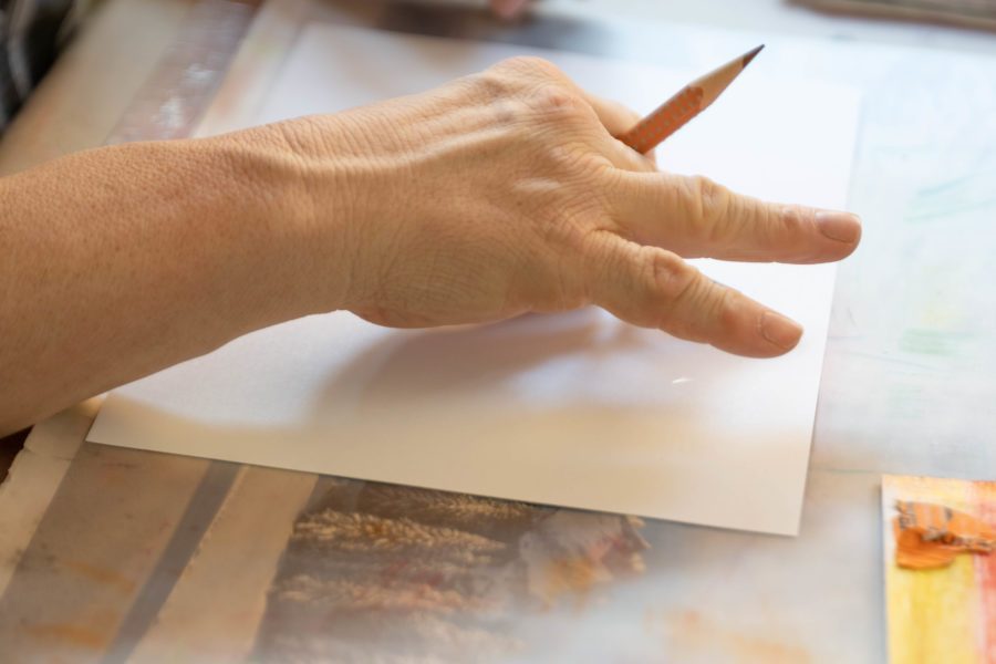 Malen und Basteln im Atelier der Brühlgut Stiftung in Winterthur