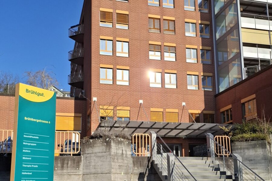Hauptstandort Brühlgut Stiftung Winterthur, Aussenansicht.